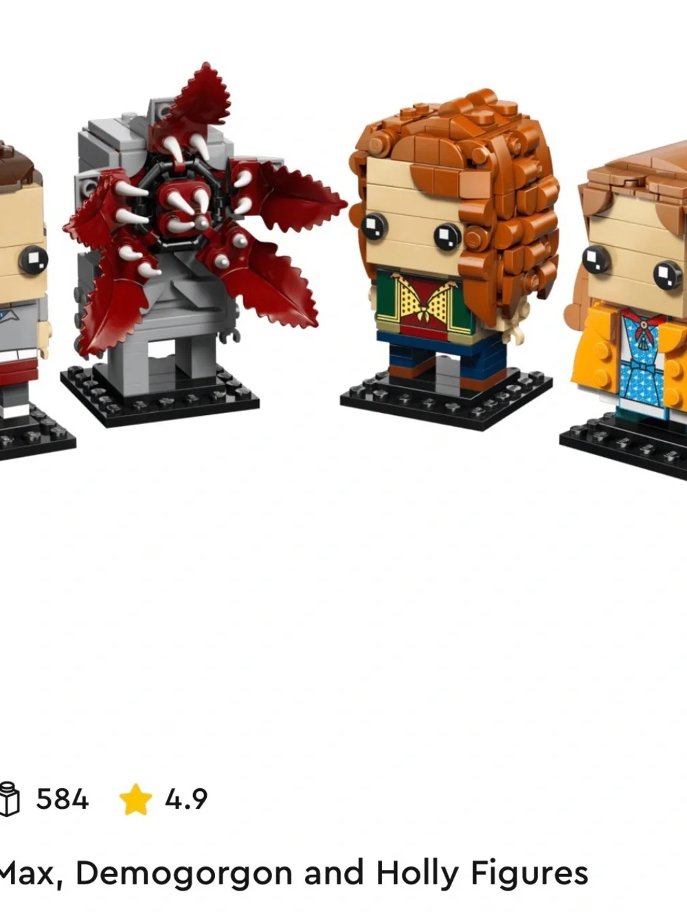 LEGO BrickHeadz Stranger Things Season 5 Set 40879 New Sealed